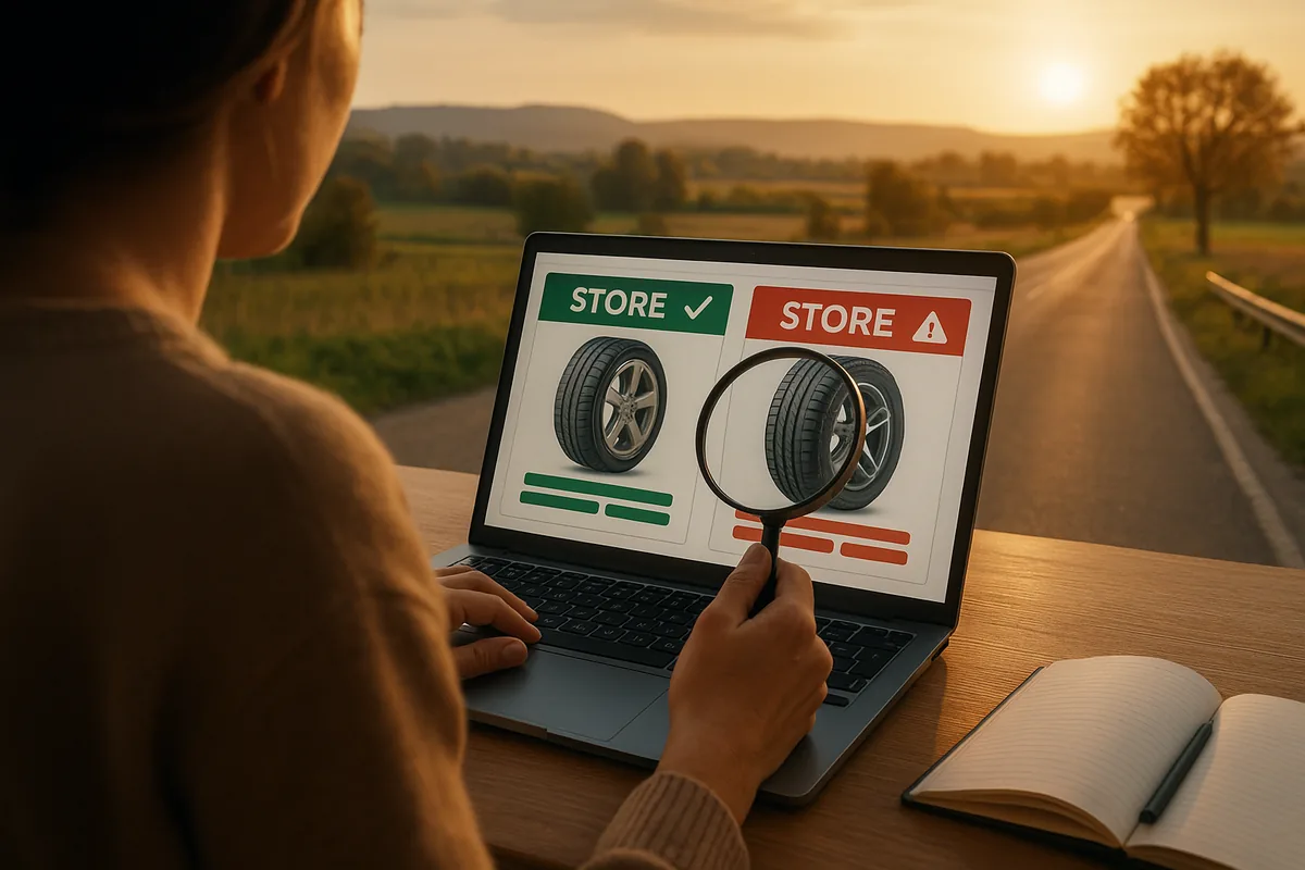 Tiendas de neumáticos online fiables: cómo saber si una web es estafa