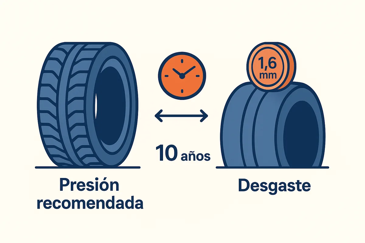 Cuándo cambiar los neumáticos: señales kilómetros y norma